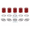 Sonnax 1999-on 545RFE 68RFE Sonnax Transmission Accumulator Piston Kit 5-pc