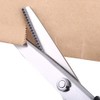 FTVOGUE Cizalla Dentada Tela de Acero Inoxidable Tijeras Decorativas de