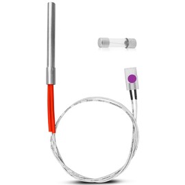 Vaticas Hot Rod Igniter Replace 16801-20B Fit for Rider 600 900 Combo DLX Pellet Grill Hot Surface Igniter, Temperatures UP to 1200°F 200W 120V