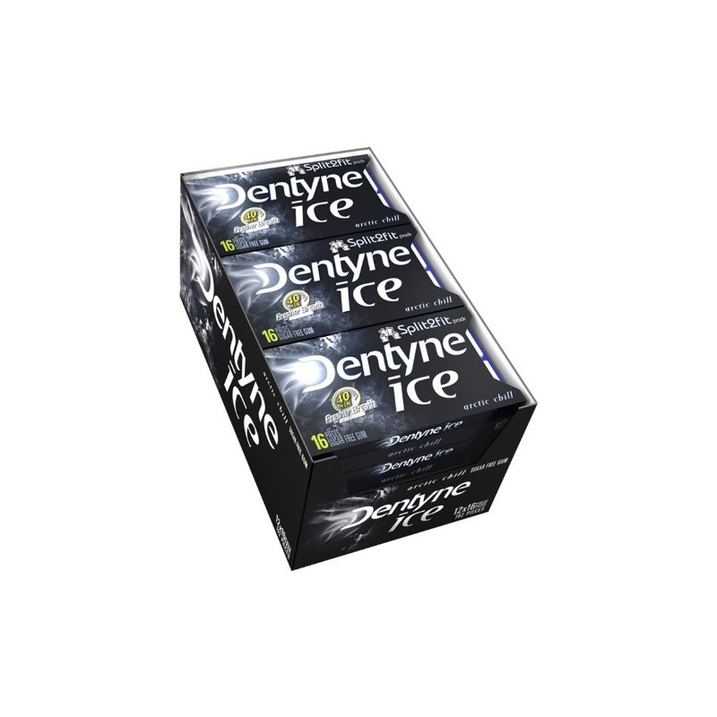 Dentyne Ice Artic Chill, 12-Count Package (pack of 12)