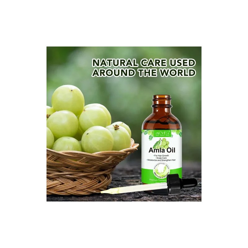 Aceite Esencial Amla Piel + Suave Cabello Y Pestañas Fuertes