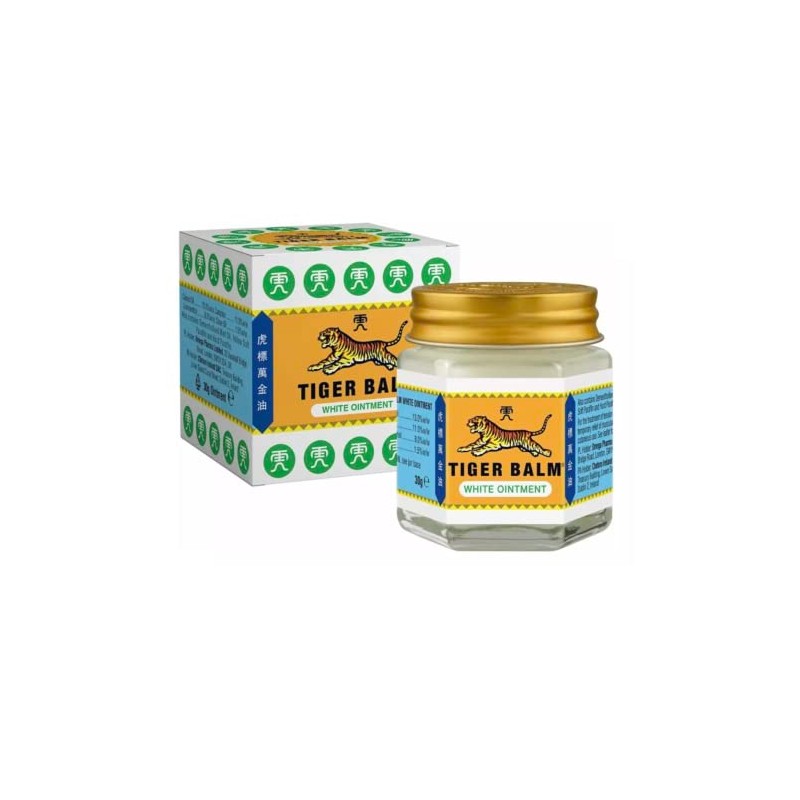Bálsamo de tigre blanco ungüento, Blanco, 1 paquete 30 gramos