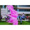 Gender Reveal Soccer Ball with Pink and Blue Powder