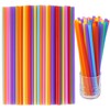YAOSHENG 200 Pack Smoothie Straws, 10.24 Inches Straws Disposable, Drinking