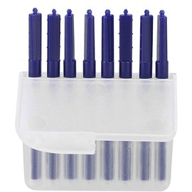 Hearing Aid Wax Guard Hearing Aid Filters Cleaning Tool Accessories Hearing Aid Cleaning Kit for Widex/Unitron/Resound Hearing aid Accessories (Blue 6 Packs)