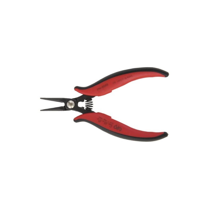 Hakko CHP PN-5025 Long Round-Nose Pliers, Smooth Jaws, 23mm Jaw