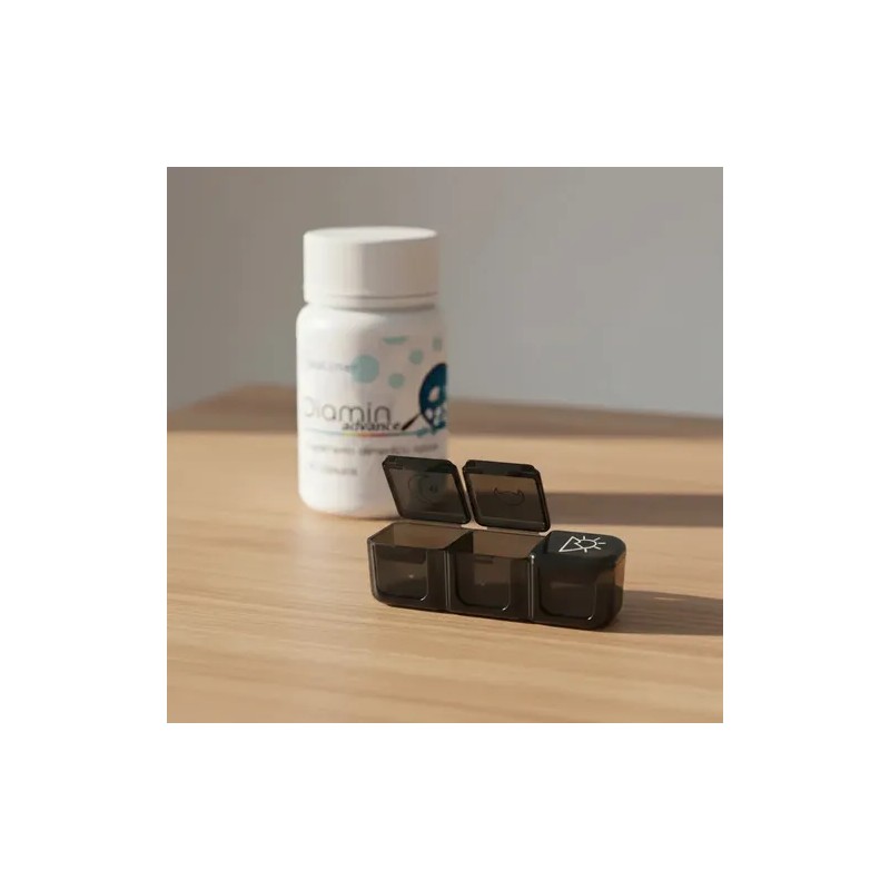 Diamin Advance | Suplemento | Pastillero | 60 Caps (1pza)