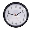 Zugar Land Funny Black Backwards Joke Wall Clock (9") Large