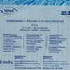 TENA Extra Underpad, Incontinence, Disposable, Light Absorbency, 17 in x