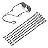 VOOGLASS Glasses Strap(6 PCS) Sports Eyeglass Strap,Adjustable Sunglasses Lanyard Neck