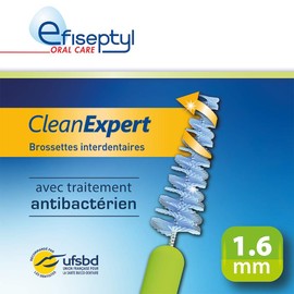 EFISEPTYL Clean Expert 1.6mm Brushes (Pack of 6)
