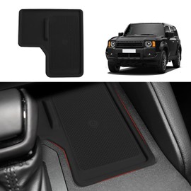 Galaledxy Center Console Wireless Charging Protective Mat for Toyota Land Cruiser Prado J250 2024+ Accessories Center Console Silicone Pad (Left-Hand Drive)