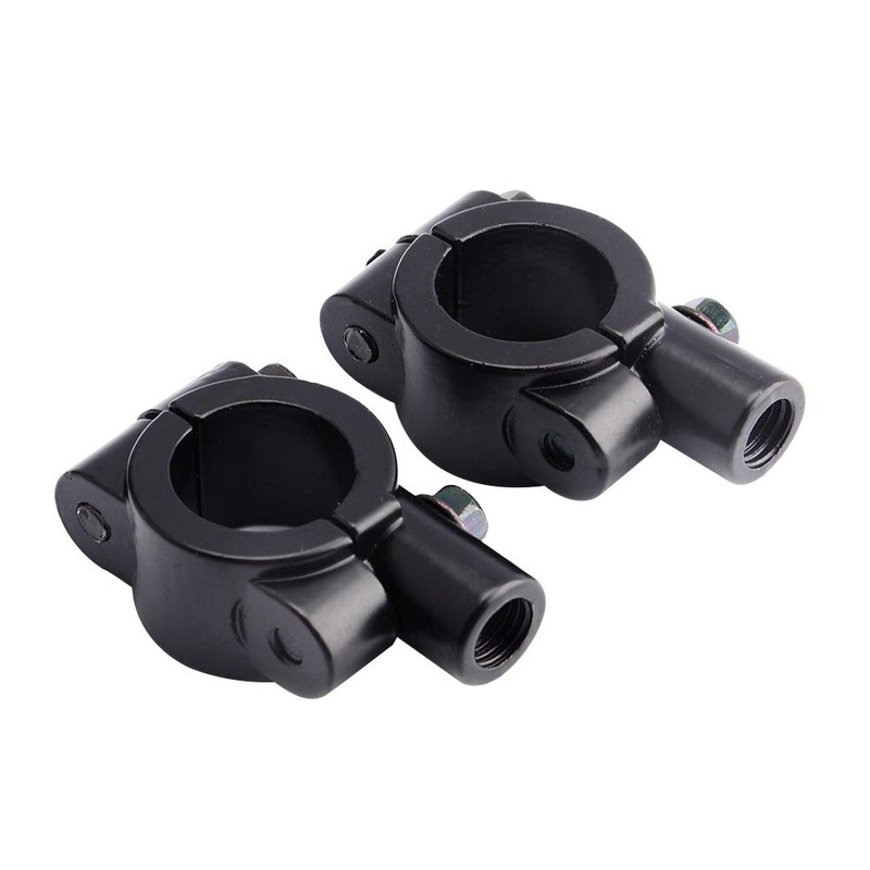Soporte universal para espejo de manillar de motocicleta, 10 mm,
