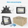 200W LED Flood Lights 6000K Daylight White Lighting Fixtures Super
