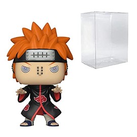 POP Anime: Naruto Shippuden - Pain Funko Pop! Vinyl Figure (Bundled with Compatible Pop Box Protector Case), 3.75 inches