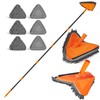 JEHONN Wall Mop with Long Handle 80 inches, Upgraded 180°