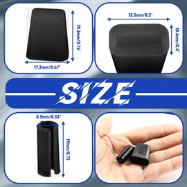 Waziaqoc 40 Pcs Sink Rack Feet Protective Rubber Bumpers Feet, Black Kitchen Sink Grid Feet for Kitchen Sink Wire Rack Replacement Parts