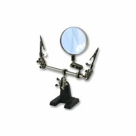 THIRD HAND MAGNIFIER MODEL MAKING JEWELLERY CLAMP VICE