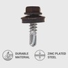 Pack of 25 Metal Roofing Screws 4.8 x 19 mm