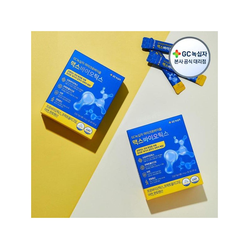 GC Green Cross GGC녹십자 마이크로바이옴 맥스바이오틱스 4g x 30포(120g) 1박스