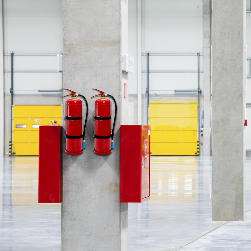 Bekith 2 Pack Fire Extinguisher Mount Wall Bracket, Heavy Duty