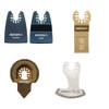 Arrow OSCTILE-EK 5-Piece Oscillating Tool Blade Kit for Grout and