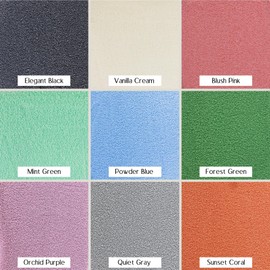 TRINIDa Pearled Candle, 13 Variants Candle Sand Long Burning, 18oz Unscented Sand Candles with 30 Wicks, Refillable Pearled Candle Wax for Candle Making (Powder Blue)