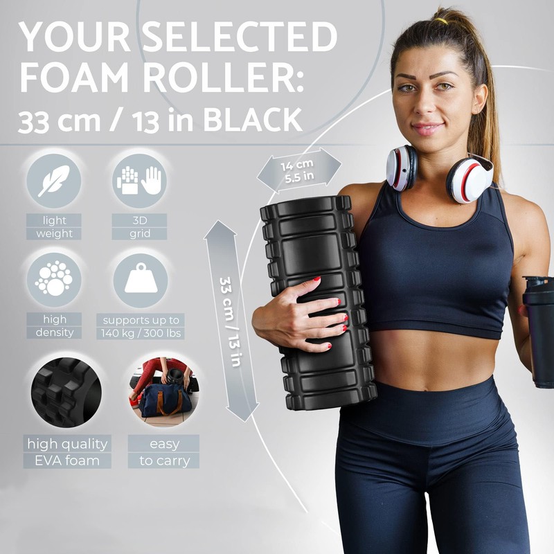 Foam Roller, Massage Roller EVA Muscle Roller for Deep Tissue