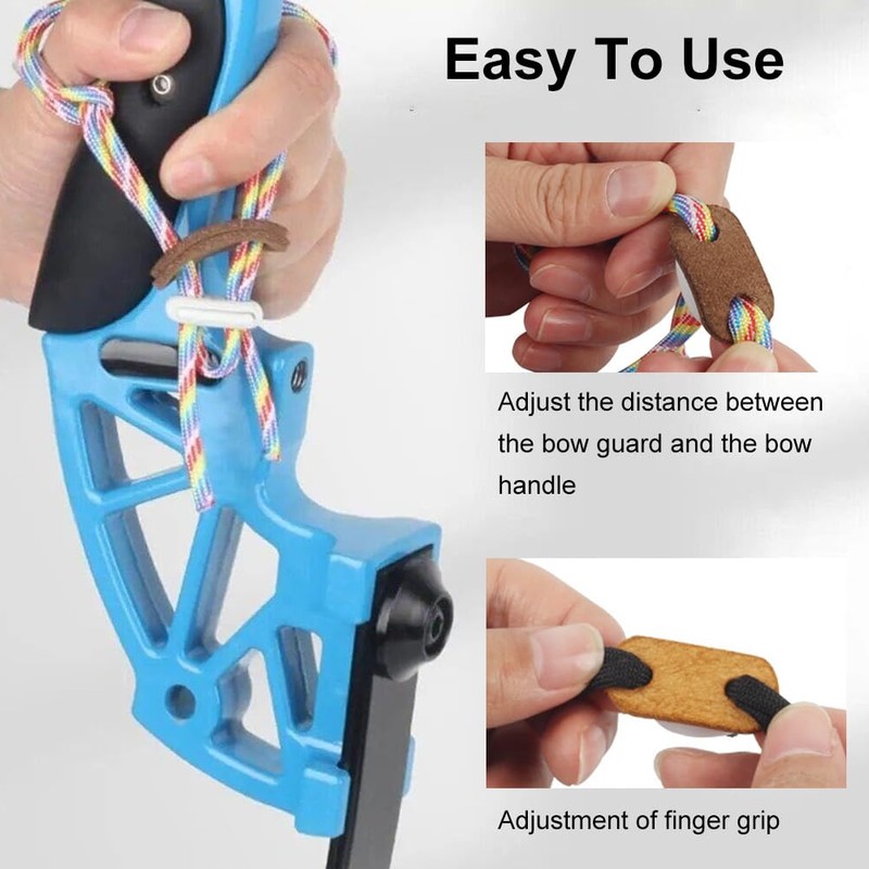 Archery Accessories, Archery Finger Sling, Finger Tab Made of Rays,