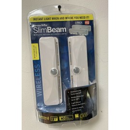 SensorBright Sensor Brite Slim Beam As Seen On TV Wireless Motion Sensor LED Light 2 Pack