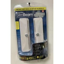 SensorBright Sensor Brite Slim Beam As Seen On TV Wireless Motion Sensor LED Light 2 Pack