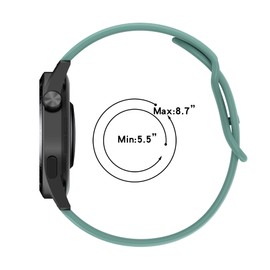 FitTurn Silicone Watchband Bracelet For Wahoo ELEMNT Rival Running/Multisport GPS Watch band Smartwatch Belt Writband