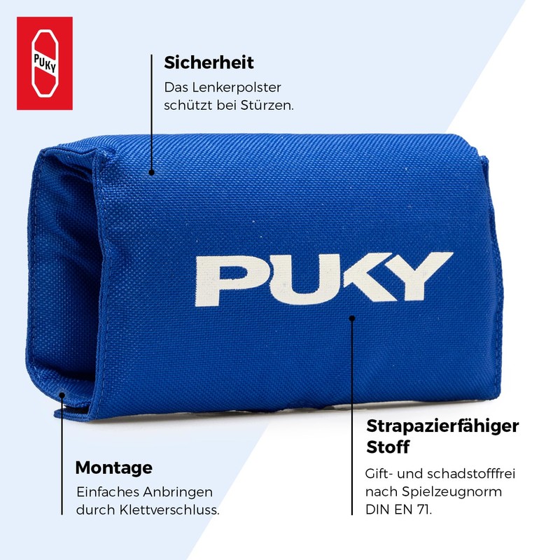 Puky Handlebar Pad LP 3 for Bicycles, Blue