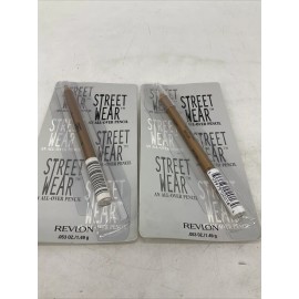 Revlon 2 PACK Revlon Street Wear Slim Line Pencil Gold Mine 0.53oz NEW