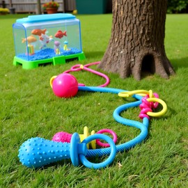 Yxinjy 1 Pc Random Color Dog Toys for Aggressive Chewers,Rubber Pacifier Puppy Dog Chewing Molar Play Toy Cute Funny Pet Supplies