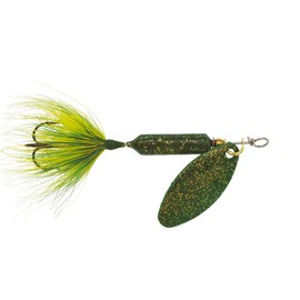 Yakima Bait Wordens Original Rooster Tail Spinner Lure, Glitter Frog, 1/4-Ounce