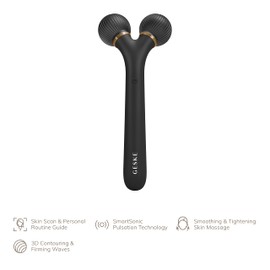 GESKE | SmartAppGuided™ Sonic Facial Roller | 4 in 1 | Dermaroller | Device for Face | Dermaroll | Professional Face Roller | Tightens and Defines the Skin on the Face