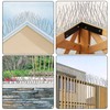 QIEGL Bird Spikes 304 Stainless Steel for Coverage 30Ft 28pcs