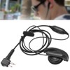 Walkie Talkie Headset Intercom 2 Way Radio Black Earphones Universal
