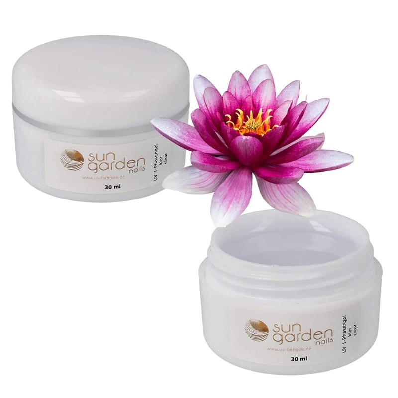 UV Gel 1-Phase Gel Clear 2 x 30 ml