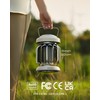 2-Pack Hybrid Spectrum, Waterproof Switch Bug Zapper Outdoor Bug Zapper
