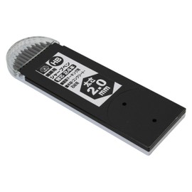 SK11 Building Mechanical Pencil Refill, 24 Pieces, Black, HB, 0.08 inches (2.0 mm)