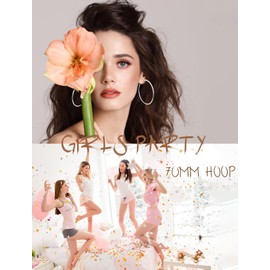 Inscca Silver Earrings for Women Hoop Earrings Gold/Rose Gold/Black 2 mm Thin Diameter Small 30/40 mm Medium 50/60 mm Large 70/80 mm Gifts