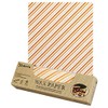 WP3300-50 Wax Paper M (Orange Stripe), 50 Sheets