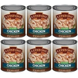 Keystone (8 Cans) Keystone Chicken **ALL NATURAL - NO PRESERVATIVES - FULLY COOKED** 28oz