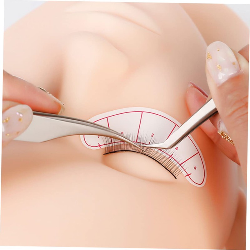 FRCOLOR 30 Sheets Eyelash Extension Stickers Grafted Eyelashes Positioning Pads