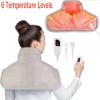 iMountek 6 Temperature Electric Heating Pad for Neck Shoulder Weighted