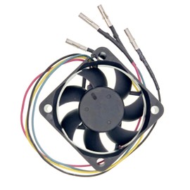 for AVC DAZA0515RCU DC13.6V 0.20A 5015 50x50x15MM 2400 RPM 4-Wire Waterproof Cooling Fan.
