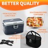 Aotto Electric Lunch Box 2L, 90W Fast Heating (12V/24V/110V) Heated