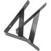 Heavy Duty Shelf Brackets 12 Packs Eau L Corner Brace Black 4 X